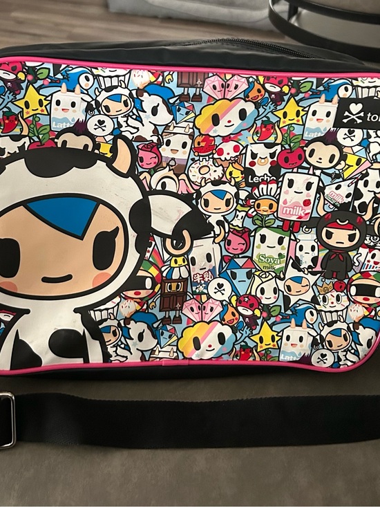 tokidoki Handbags - Tokidoki Crossbody Messenger Bag - Colorful Character Print